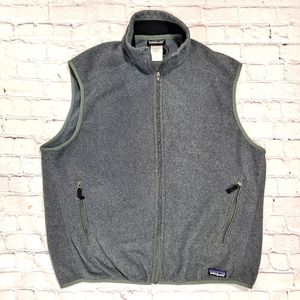 Patagonia Grey Synchilla Fleece Vest